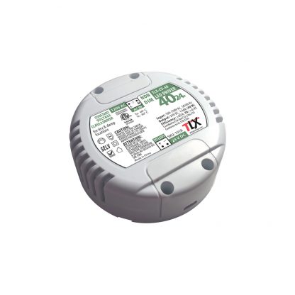 40w Puck Driver for LED Strip, 24V